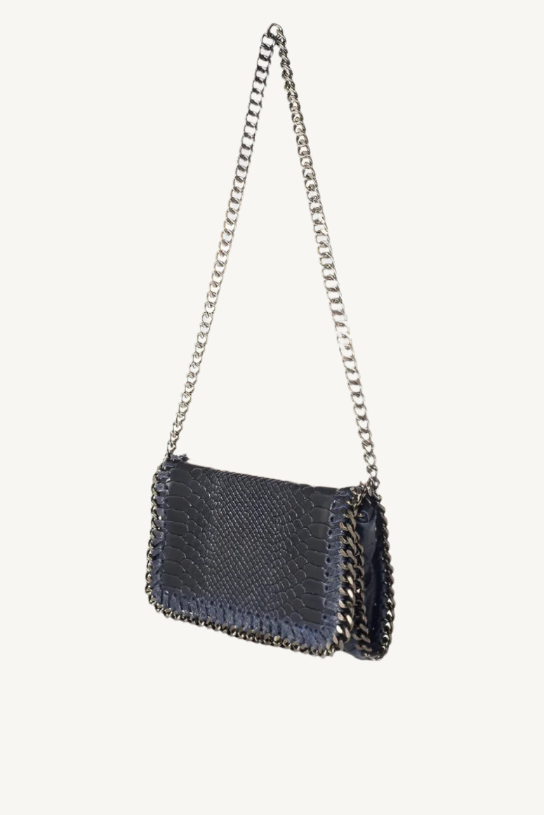 Ella Blue - Italian Suede Crossbody Bag