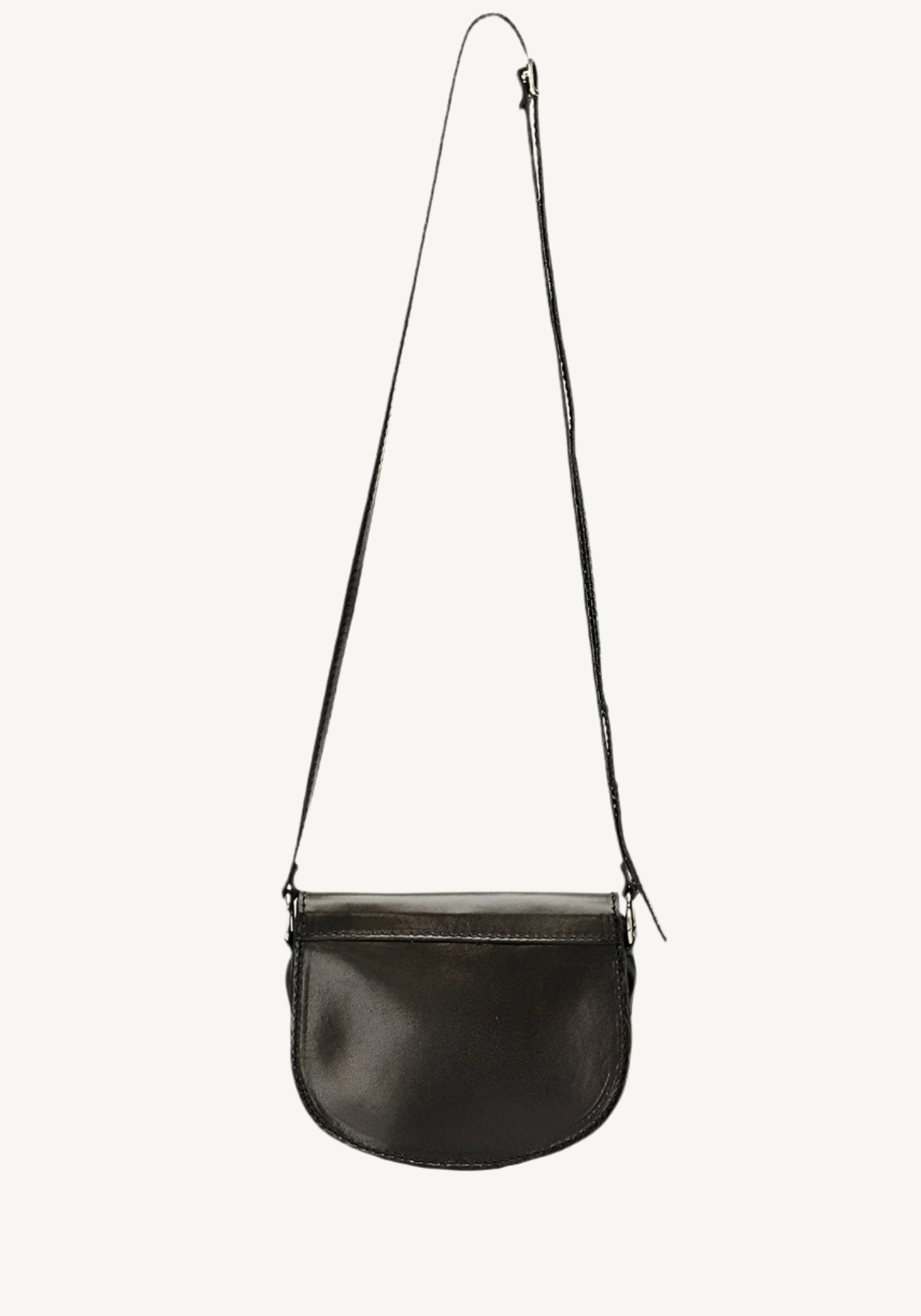 Kristina Black - Elegant Leather Shoulder Bag