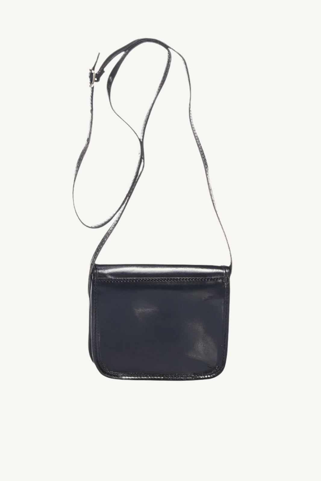 Nadenka Black - Chic Leather Shoulder Bag