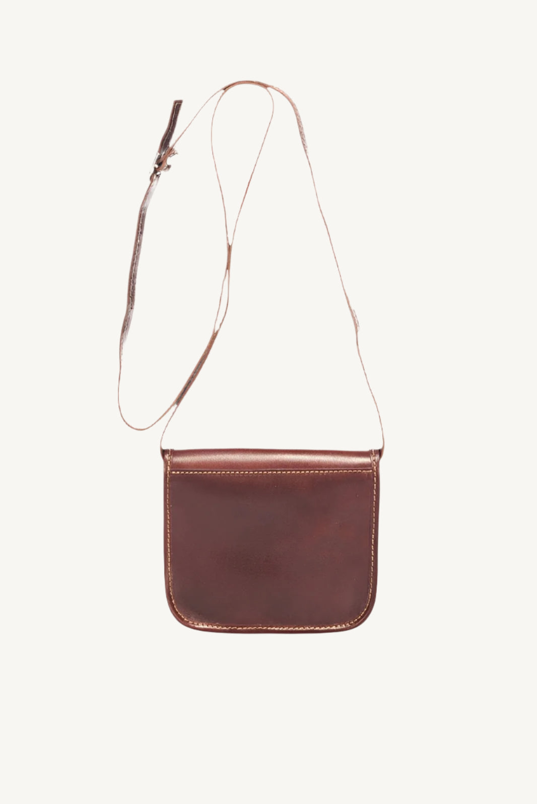 Nadenka Brown - Elegant Leather Shoulder Bag