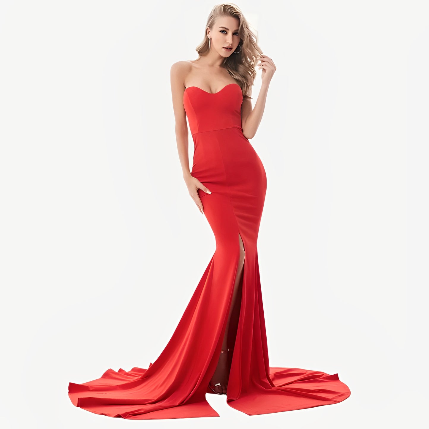 Ramona Strapless Mermaid Dress – Evellyn Belluci