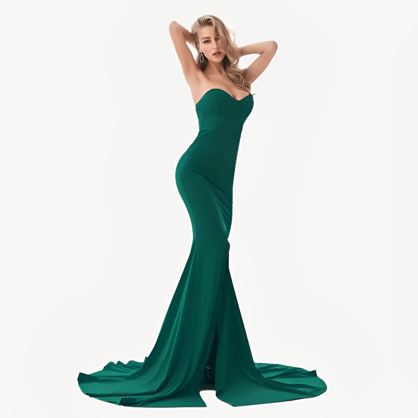 Ramona Strapless Mermaid Dress – Evellyn Belluci